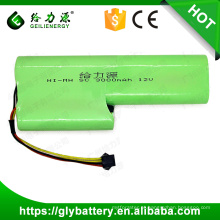 Recarregável NIMH SC 3000mAh bateria de 12 volts para aspirador de pó